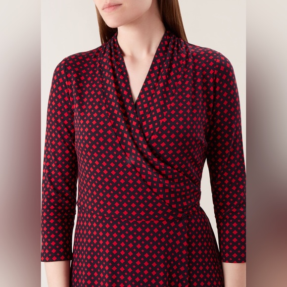 Hobbs London April Jersey Wrap Dress - Picture 5 of 5